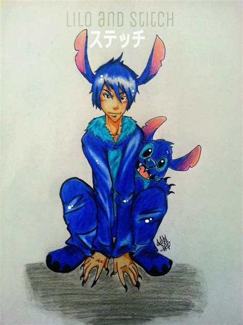 Stitch Anime Ver. 1.0 by DeliReon on DeviantArt