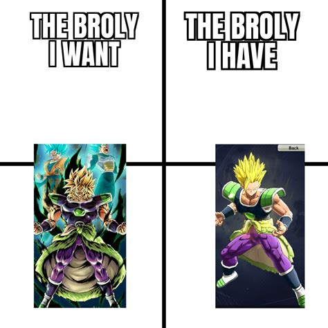 Broly meme : r/DragonballLegends