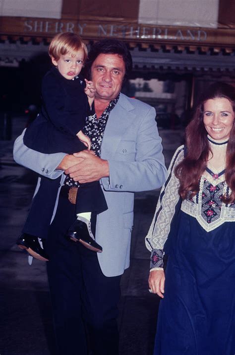 Johnny Cash And Family by Art Zelin