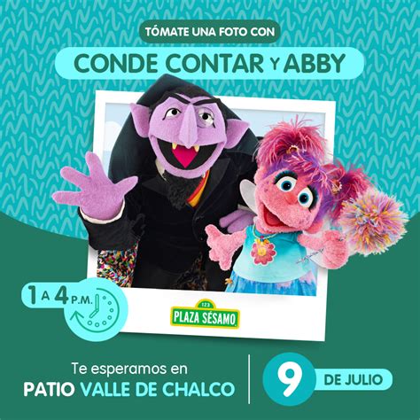 Plaza Sésamo on Twitter: "Abby y Conde Contar te esperan en # ...