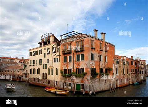 Canal, Cannaregio, Venice, Italy, Europe Stock Photo - Alamy