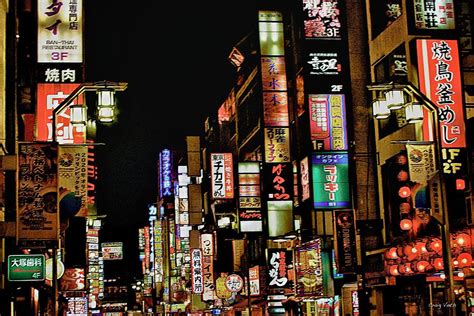 Tokyo Street Signs Photograph by Craig Voth - Fine Art America