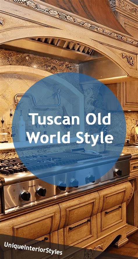 Tuscan Old World Style Kitchen