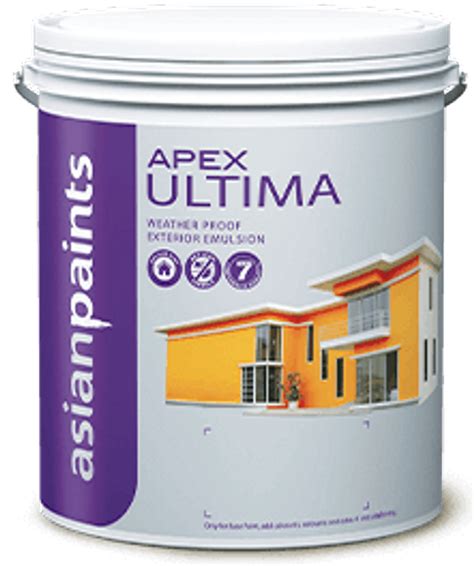 3.6L Asian Paints Apex Ultima Weatherproof Exterior Emulsion at Rs 2505 ...