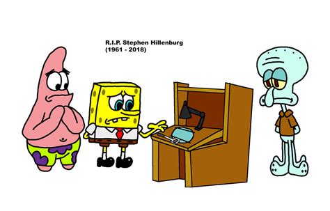 In memory of Stephen Hillenburg by Blackrhinoranger on DeviantArt