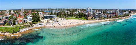 Cronulla Beach Aerial Landscape Photos Panoramic Eastern Beaches