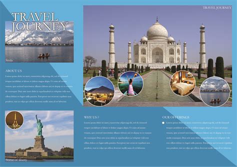 Travel Brochure Template Free Download - Printable Templates