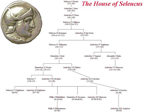 Family tree of the Seleucids - Livius