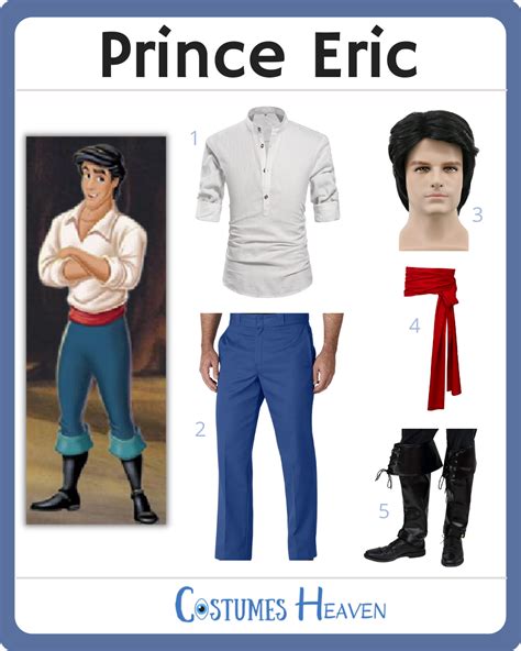 Embrace Your Inner Prince with the Prince Eric Costume