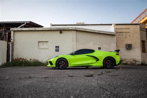 [PICS] Wrapped Acid Green 2020 Corvette is the Exterior Color the C8 Needs - Corvette: Sales ...