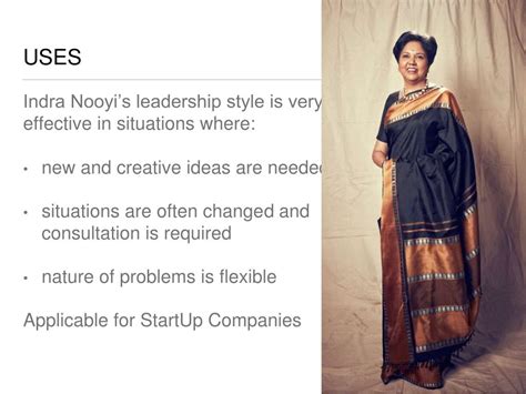 Indra Nooyi Leadership Style