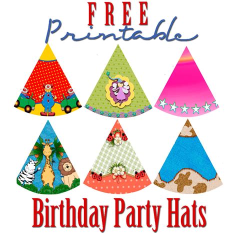 Free Printable Birthday Party Hats - HubPages