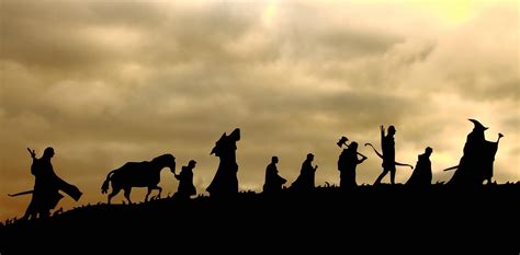 fellowship silhouette - Google Search in 2020 | Fellowship of the ring, Lord of the rings, Lord