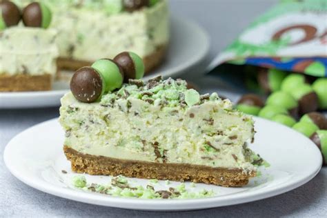 Easy No-Bake Mint Aero Cheesecake Recipe - Scottish Scran