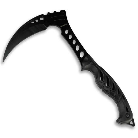 Black Mantis Combat Kama - Grim Reaper Hand Scythe - Tactical Steel Kamas | KOMBATIV