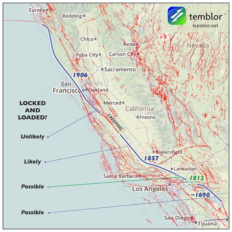 Where the San Andreas goes to get away from it all - Temblor.net