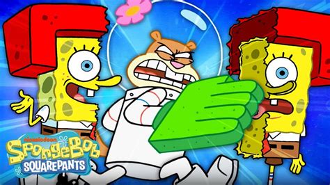 Every SpongeBob Fighting Move EVER! 🥊 | SpongeBob - YouTube