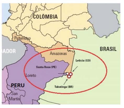 Traer célula Pizza mapa de leticia amazonas colombia Incorporar Muy ...