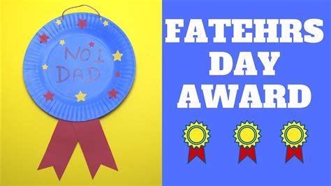 Paper Plate Father's Day Craft