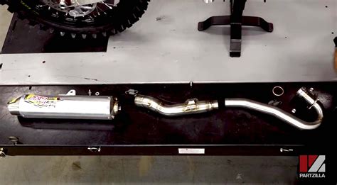 Honda CRF450 Pro Circuit Exhaust Installation | Partzilla.com