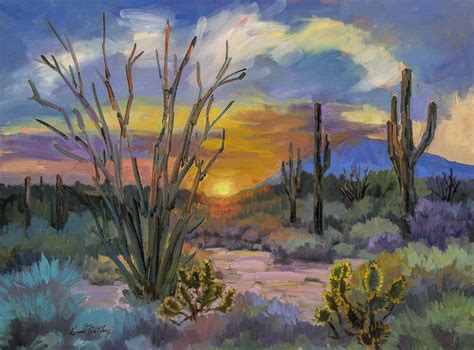 High Sonoran Desert Painting at PaintingValley.com | Explore collection of High Sonoran Desert ...