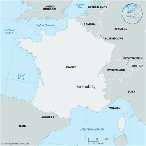 Where Is Grenoble France On A Map - Flor Oriana