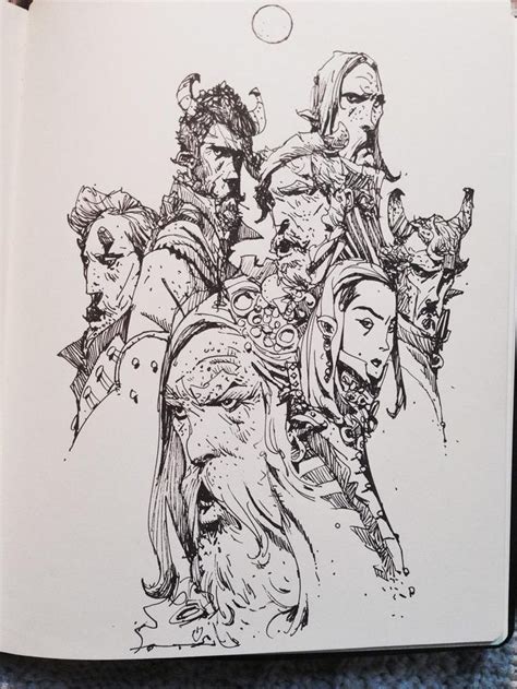 Ian McQue on Twitter | Sketches, Concept art characters, Character art