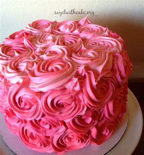 Pink Rose Swirl Cake | Recipe | Rose swirl cake, Cake, Swirl cake