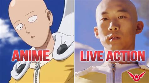 One Punch Man - Anime vs Live Action | RE:Anime - YouTube