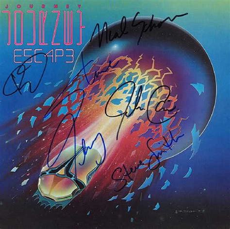 Journey "Escape" Signed Album