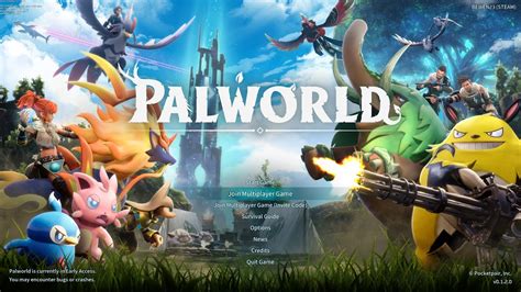 Palworld First Impression on Multiplayer (Building, Crafting, More Pals, A Mammoth?) - YouTube