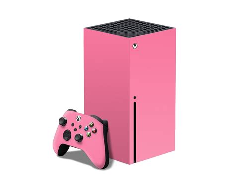 Bright Pink Skins Xbox Series S Crimson Decal Xbox One X S Skins Purple Xbox 360 Stickers Pastel ...