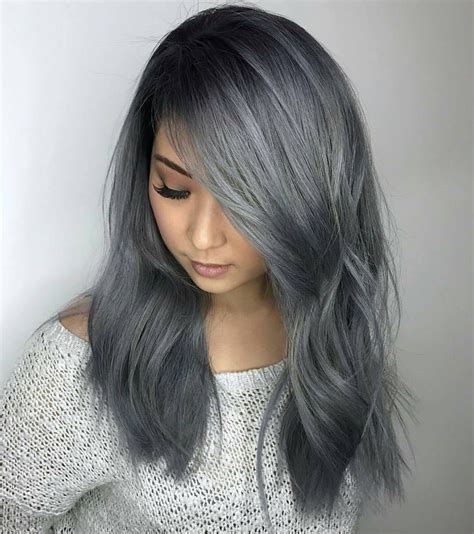 How-To: Slate Gray Metallic - Behindthechair.com | Grey hair color ...