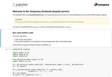 Python in jupyter notebook tutorial - ferdate