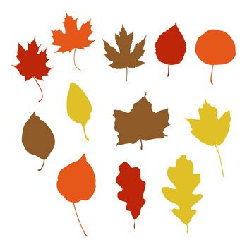 Falling Leaves Silhouette Png : Maple tree, autumn leaf fall.