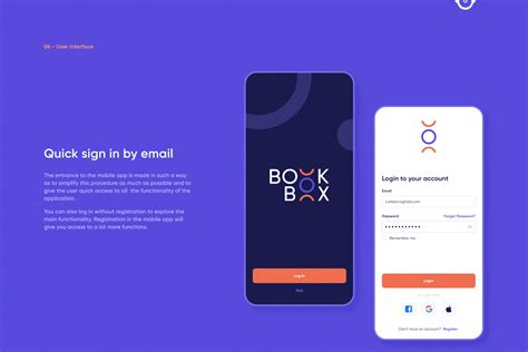 Book Box | reading & listening books app on Behance