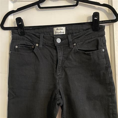 Acne Studios Skin 5 jeans in black, size 28/32 but... - Depop