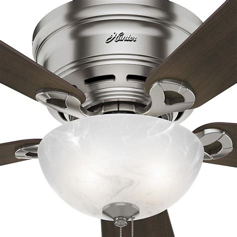 Light Kit Ceiling Fan Hunter / Hunter Beachcomber 52 in. Indoor White Ceiling Fan with ...