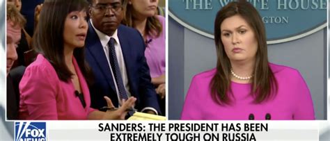 Sarah Sanders Says Media ‘Continue To Obsessively Cover’ Trump And Putin Meeting | The Daily Caller