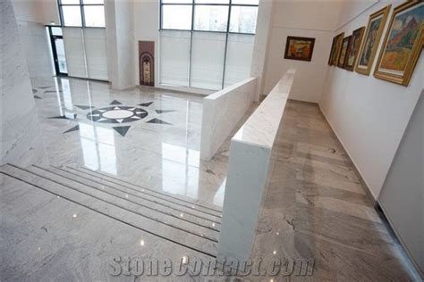 Tibet Viscont White Granite Flooring Tiles Slab, China White Granite Interior Stone Floor Paving ...