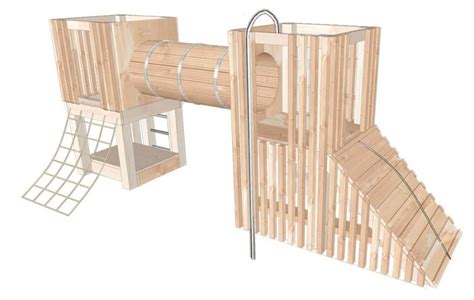 Wooden climbing frames for schools. Adaptable designs to suit you