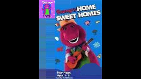 Barney's Home Sweet Homes 1994-1995 Fanmade VHS - (With 1993-1994 PBS Funding) - YouTube