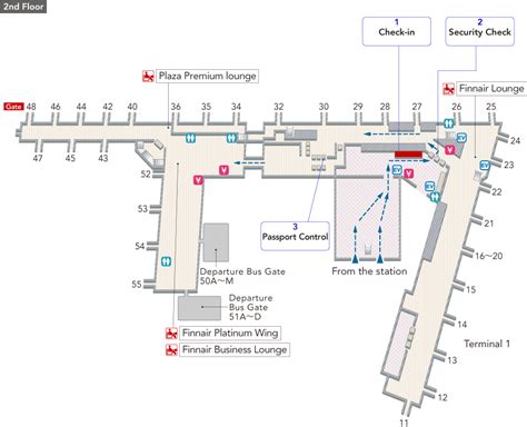 HELSINKI-VANTAA AIRPORT/Arrivals and departures (Airport guide)- JAL ...