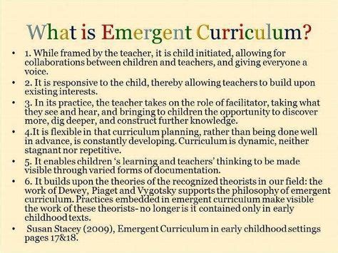 20 Emergent Curriculum ideas | emergent curriculum, curriculum, reggio ...