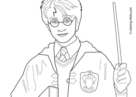 Ron Weasley Coloring Pages at GetColorings.com | Free printable colorings pages to print and color