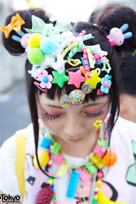 Kawaii Harajuku Decora Fashion w/ Hair Clips, Pinwheel & 6%DOKIDOKI – Tokyo Fashion