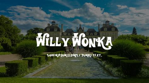 Willy Wonka Font : Download Free for Desktop & Webfont