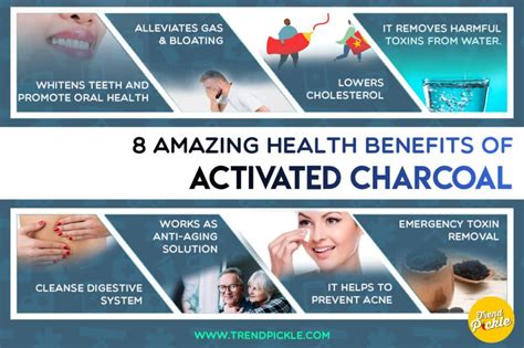 8 Amazing Health Benefits Of Activated Charcoal - TrendPickle