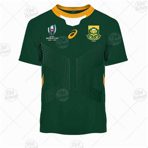 Personalise South Africa National Rugby Union Team Springboks World Cup Rugby Jersey – YourGears