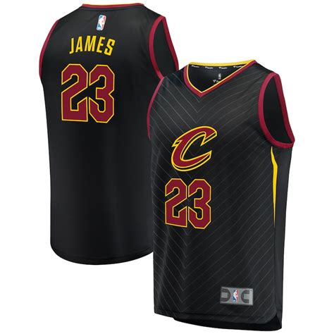 LeBron James Cleveland Cavaliers Fanatics Branded Fast Break Replica ...